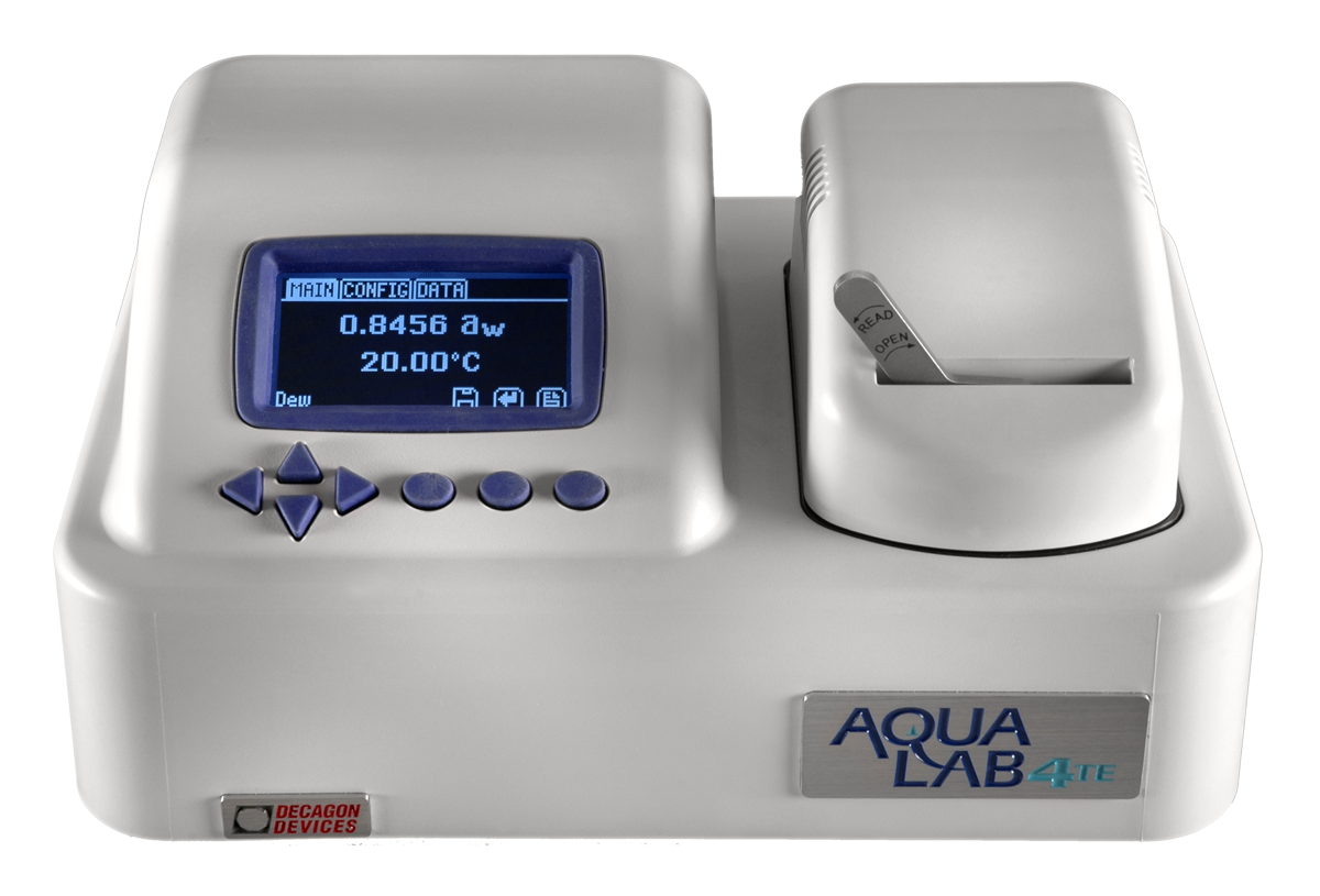 Pomiar aktywności wody - Mierniki aktywności wody - AQUALAB Seria 4TE DE103